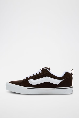 Sneakers en nubuck Knu Skool - Marron foncé