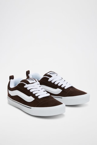 Sneakers en nubuck Knu Skool - Marron foncé