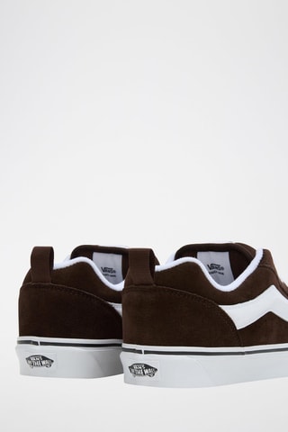 Sneakers en nubuck Knu Skool - Marron foncé