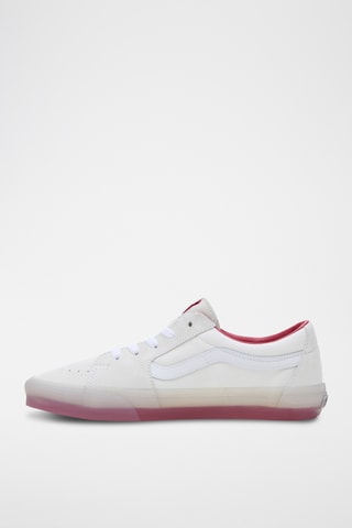 Baskets en nubuck Sk8-Low - Blanc