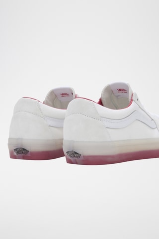 Baskets en nubuck Sk8-Low - Blanc