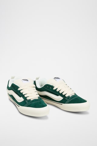 Baskets en nubuck Knu Skool - Vert émeraude