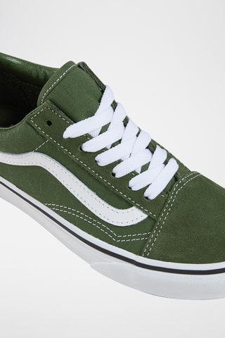 Baskets en nubuck Old Skool - Vert foncé
