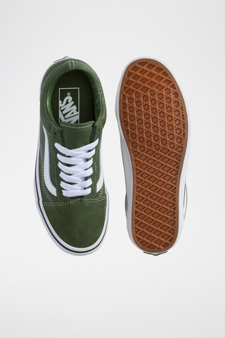 Baskets en nubuck Old Skool - Vert foncé