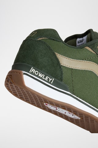 Baskets en nubuck Rowley XLT - Vert foncé