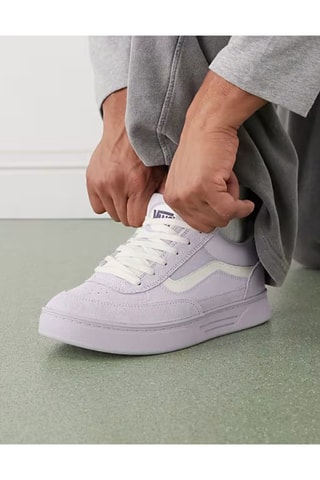 Baskets en nubuck Skate Estazzo - Mauve