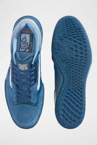 Baskets en cuir Skate AVE 2.0 - Bleu et blanc