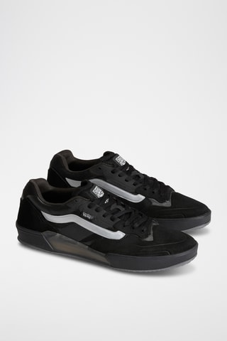 Baskets en cuir Skate AVE 2.0 - Noir et blanc
