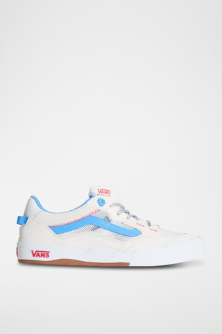 Baskets en nubuck et cuir Skate 2 Wayvee - Blanc