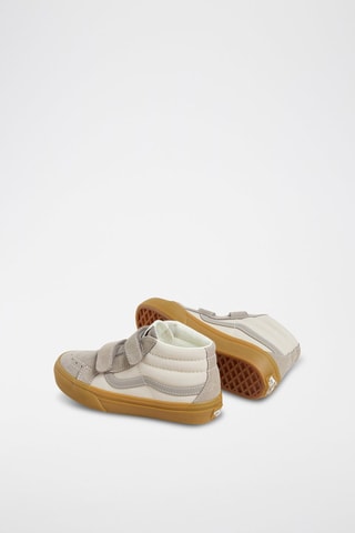 Baskets montantes en cuir SK8-Mid Reissue - Gris