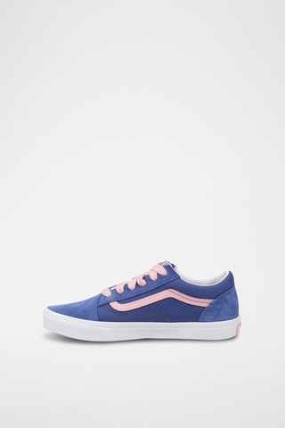 Baskets en nubuck Old Skool - Bleu cobalt