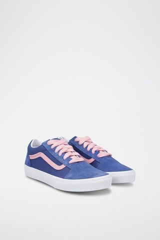 Baskets en nubuck Old Skool - Bleu cobalt