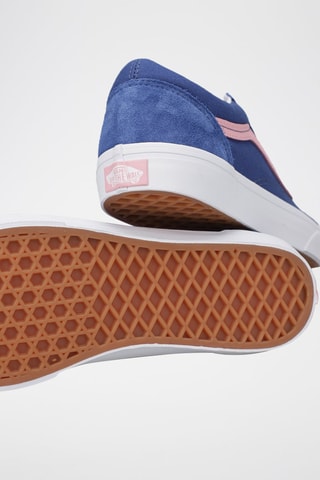 Baskets en nubuck Old Skool - Bleu cobalt