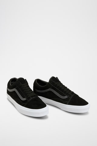 Baskets en cuir Old Skool - Noir
