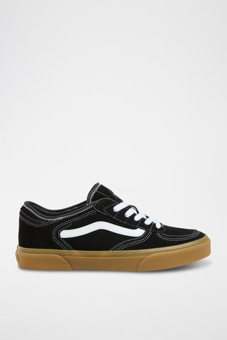 Baskets en cuir UA Rowley Classic - Noir et blanc