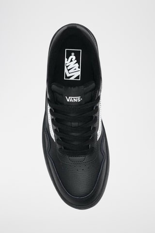 Baskets en cuir Hylane- Noir