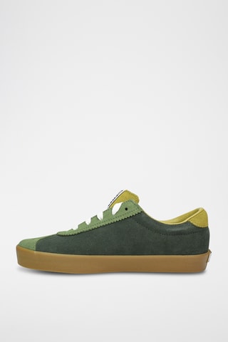 Baskets en cuir Sport Low - Vert foncé