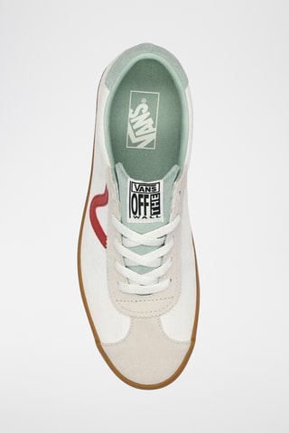 Baskets en cuir Sport Low - Blanc