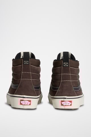 Baskets montantes en nubuck MTE Sk8-Hi Insulated - Marron et noir