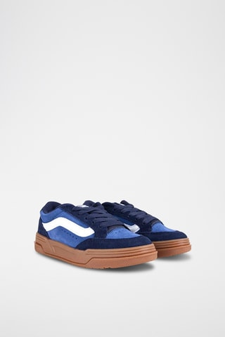 Baskets en cuir Hylane - Bleu marine