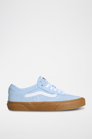 Baskets en cuir Rowley Classic - Ciel et blanc