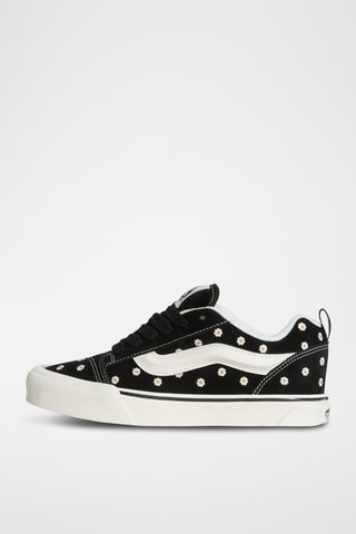 Baskets en cuir Knu Skool - Noir et blanc