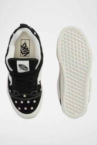Baskets en cuir Knu Skool - Noir et blanc