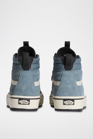 Baskets montantes en nubuck MTE Sk8-Hi Waterproof Insulated - Bleu cobalt et blanc