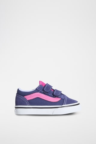 Baskets en cuir Old Skool V - Violet et rose