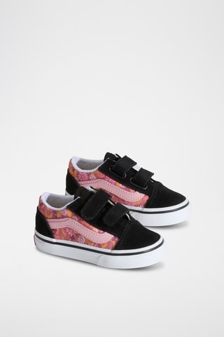 Baskets en nubuck Old Skool V - Noir et mauve