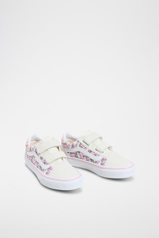 Baskets en cuir Old Skool V - Blanc