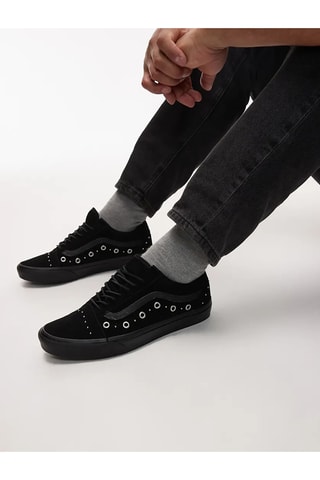 Baskets en cuir Old Skool DS - Noir