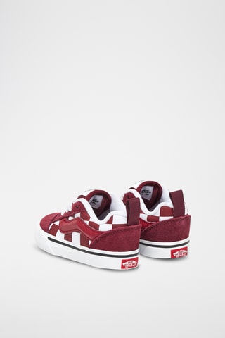 Baskets en cuir Knu Skool - Bordeaux