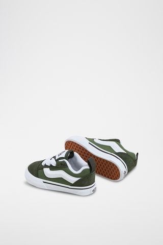 Baskets en cuir Knu Skool - Vert foncé