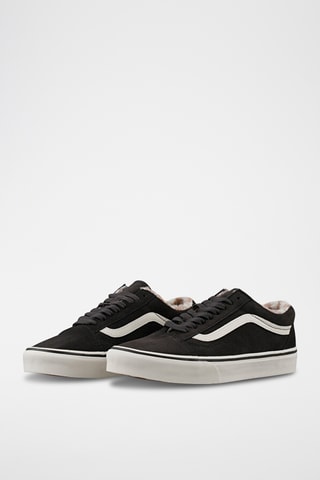 Baskets fourrées en nubuck Old Skool - Noir
