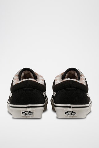Baskets fourrées en nubuck Old Skool - Noir