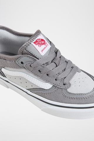 Baskets en cuir Rowley Classic - Gris foncé