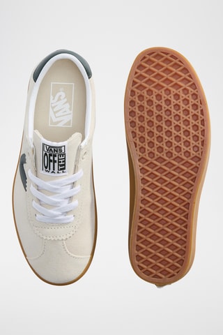 Baskets en cuir Sport Low - Ecru