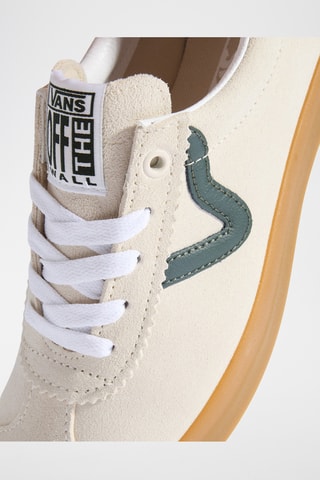 Baskets en cuir Sport Low - Ecru