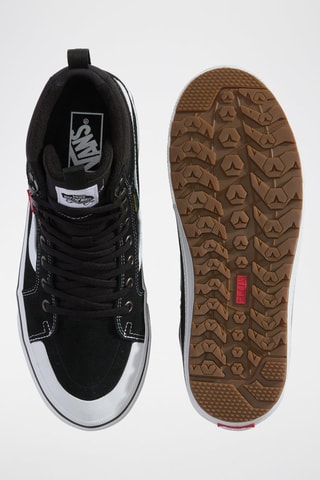 Chaussures de surf en cuir Sk8-Hi - Noir