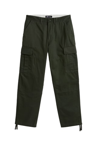 Pantalon cargo - Vert foncé