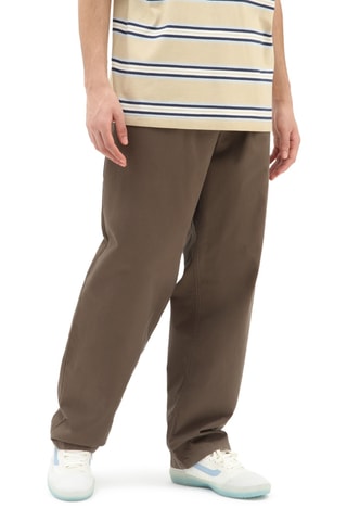 Pantalon baggy - Marron