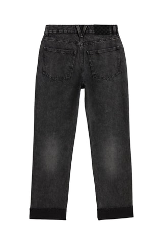 Jean straight - Noir chiné