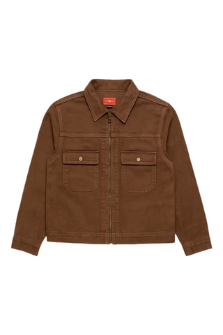 Veste de skateboard en jean - Marron