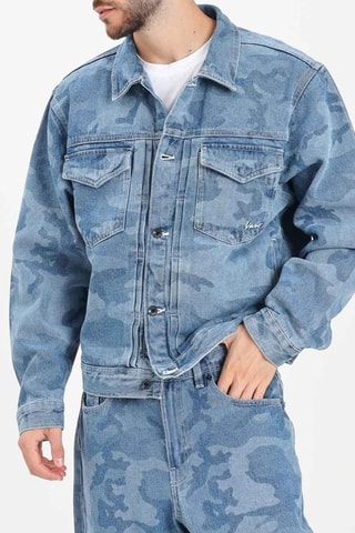 Veste en jean - Bleu cobalt