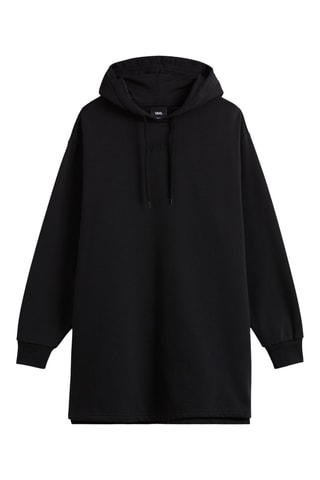 Robe sweat à capuche - Noir