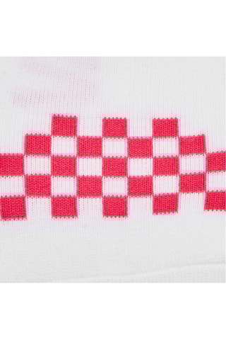 3 paires de protège-pieds - Blanc et rouge