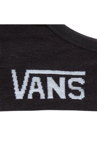 3 paires de protège-pieds Classic Canoodle 1-6 3PK - Noir et blanc