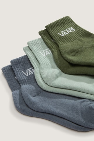 3 paires de chaussettes - Gris et vert