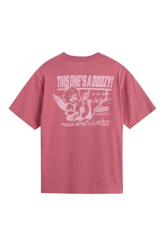 T-shirt loose - Mauve